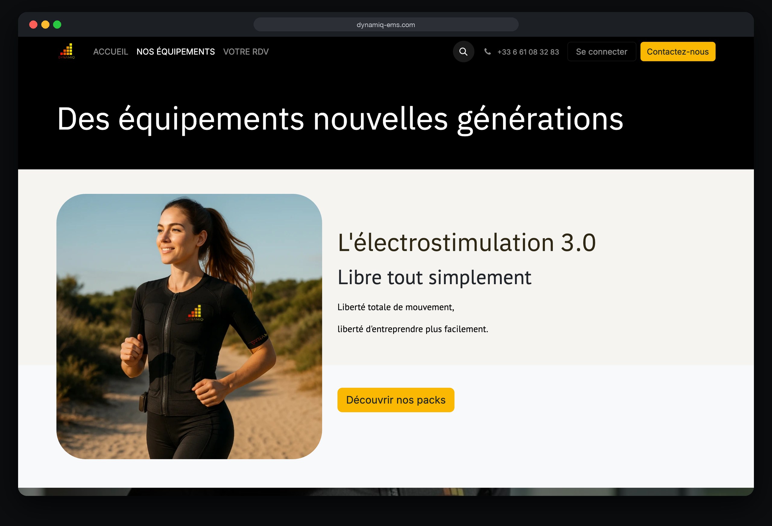 Dynamiq 1 Dynamiq : page Our services