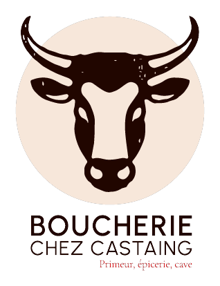 Chez Castaing — logo principal tête de bœuf