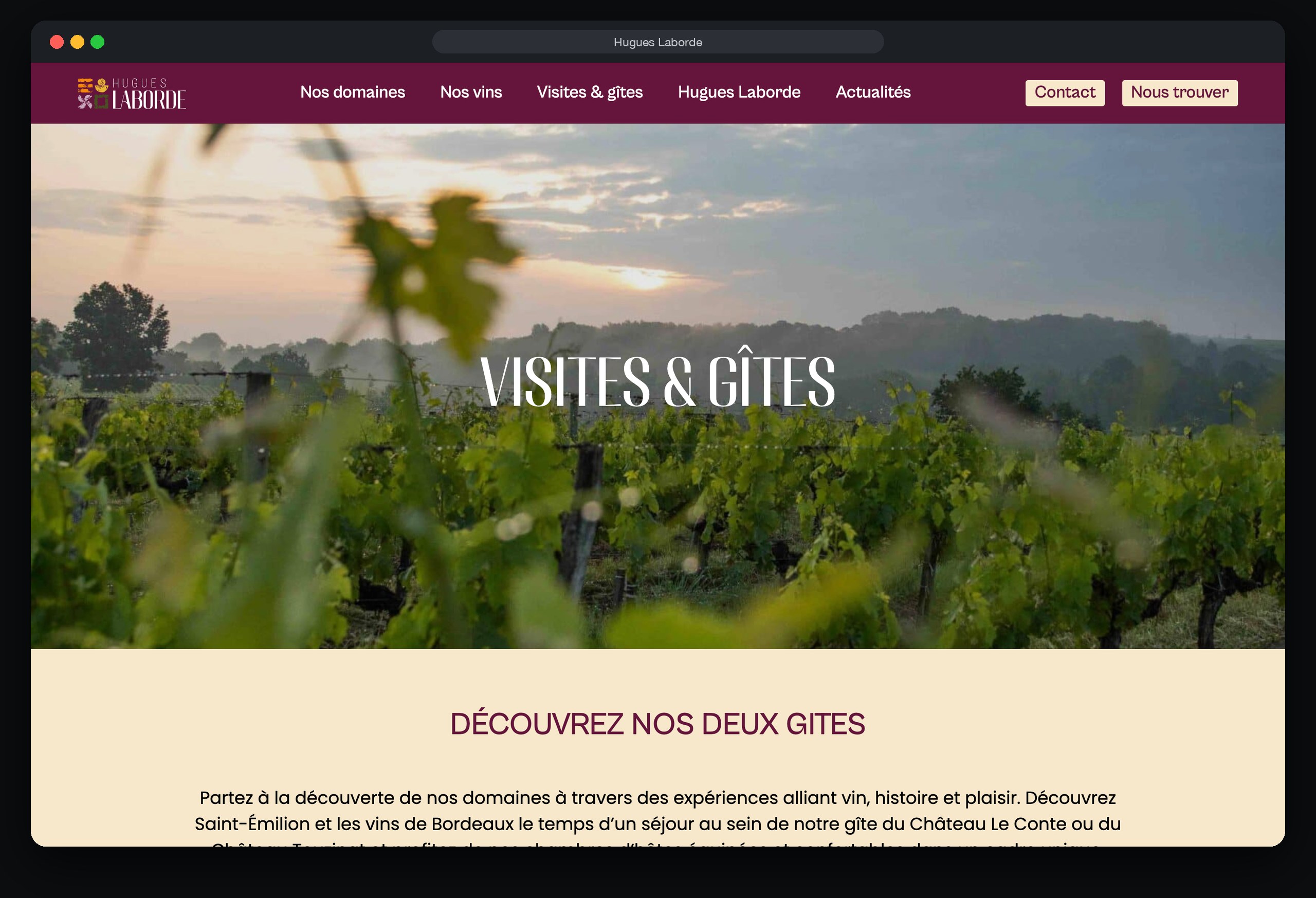 Hugues Laborde 3 Hugues Laborde : page Visites gites