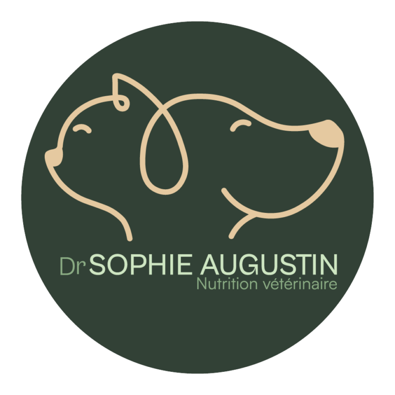 Dr Sophie Augustin — logo circulaire au chat et au chien