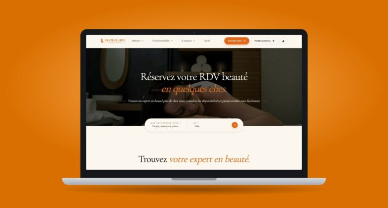 Projet Fauteuil Libre — site vitrine et plateforme