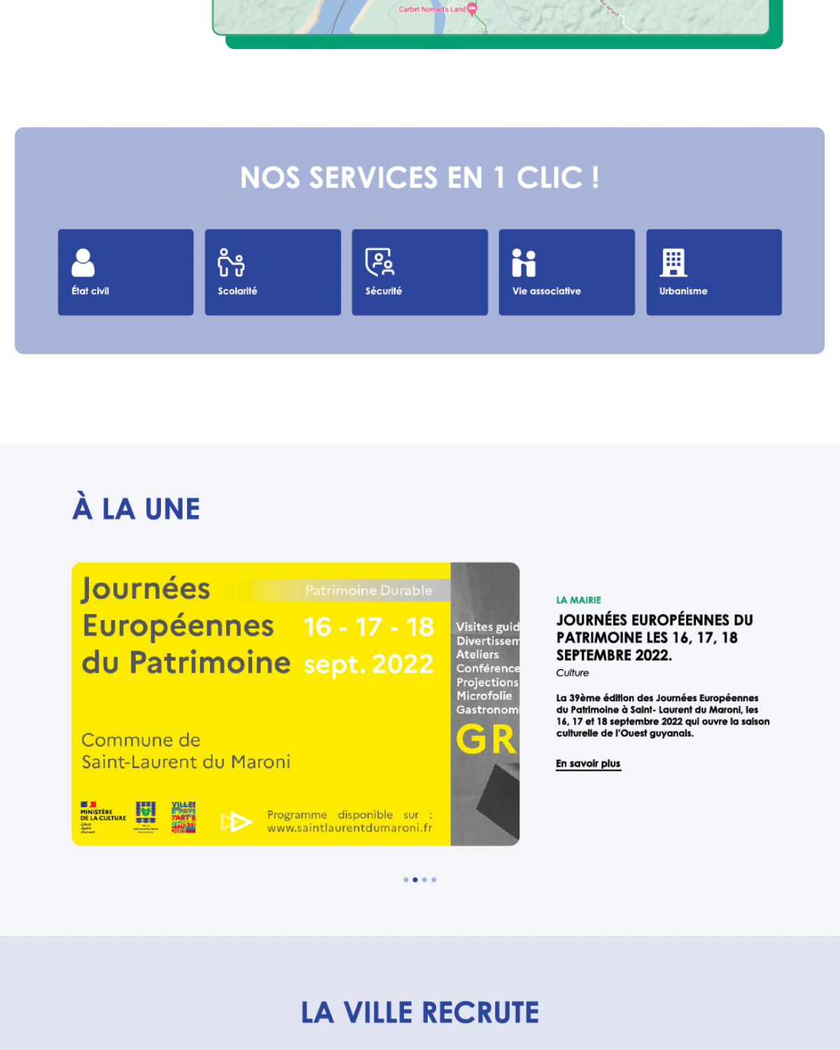 Saint-Laurent du Maroni 1 Saint-Laurent du Maroni — services en un clic et actualités à la une