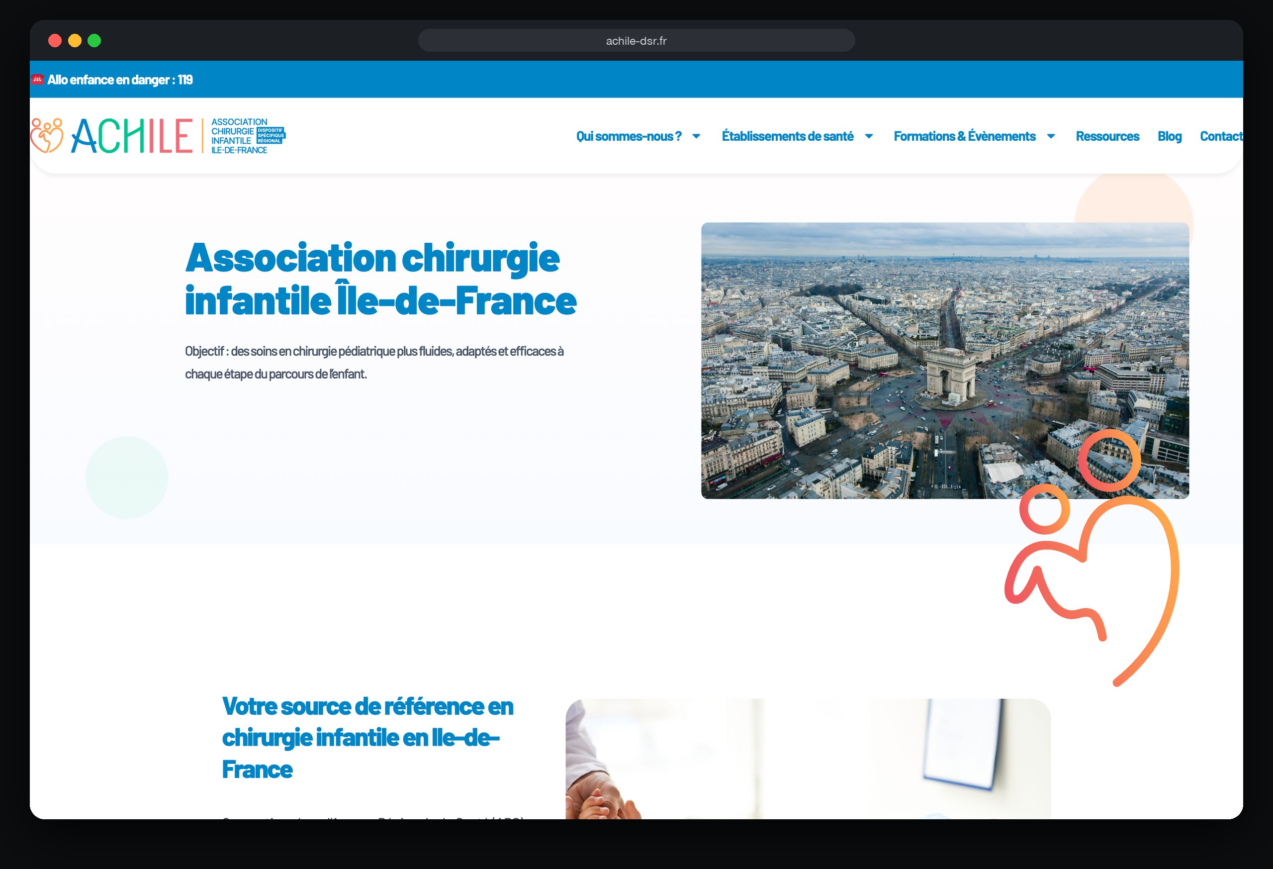 Achile : page l’association Achile