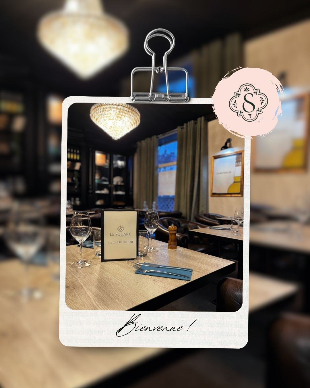 Le Square : publication Instagram