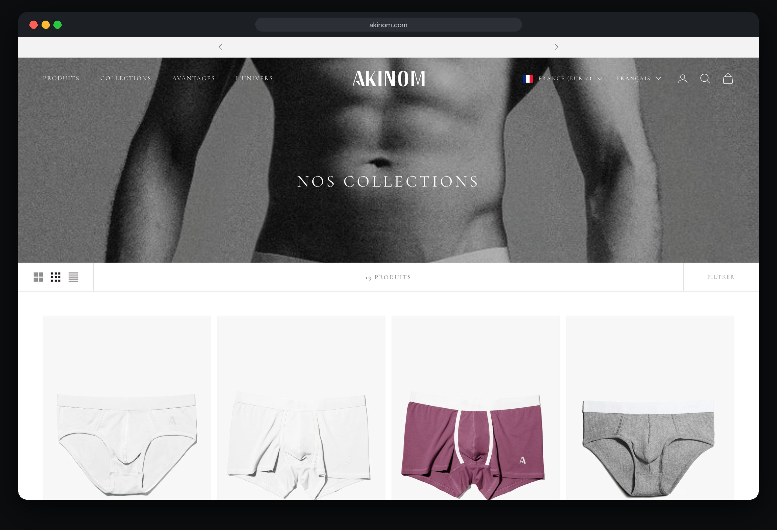 Akinom 2 Akinom : page Boxer slip jockstrap string homme