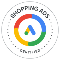 Badge Google Shopping Ads Certified