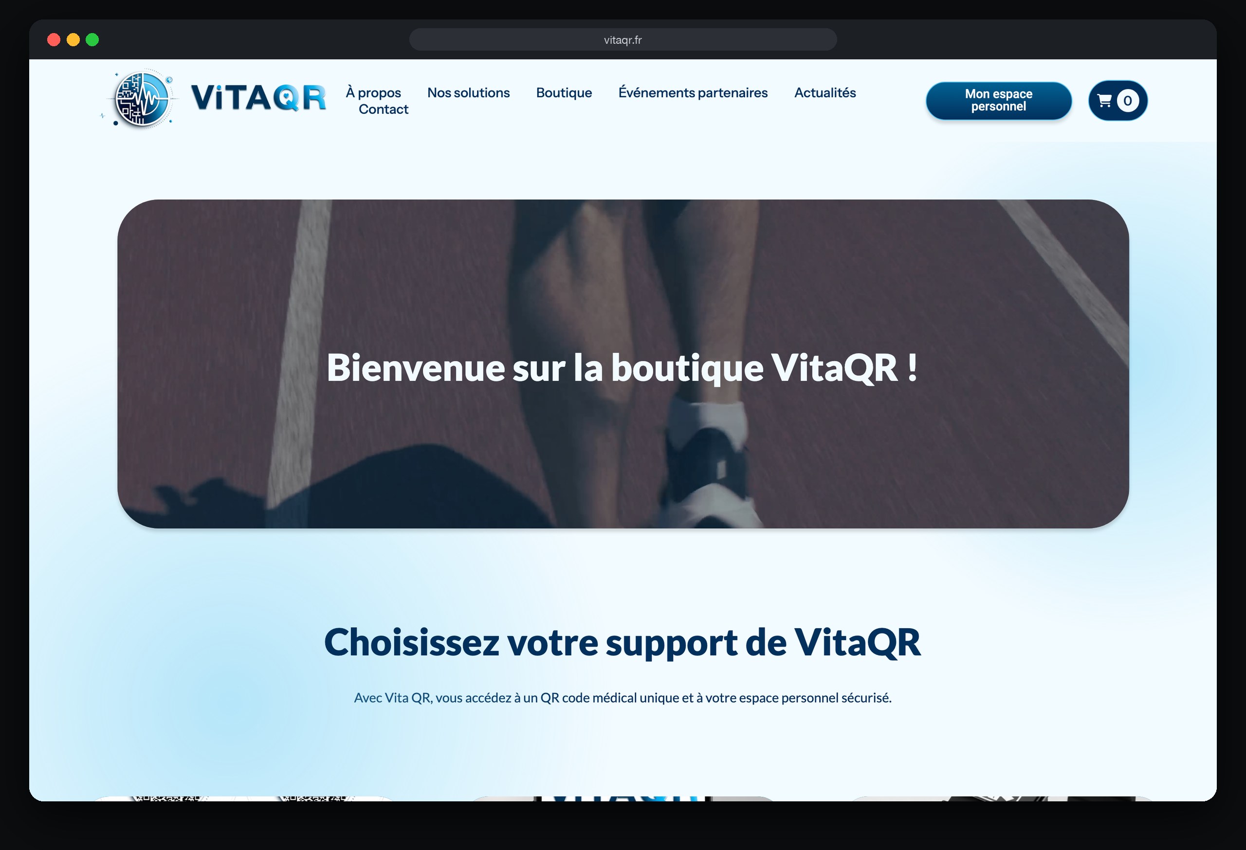 Vita QR : boutique